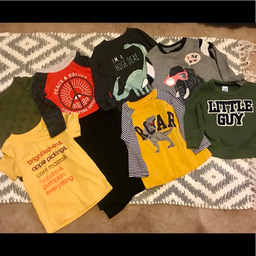 Boy lot!! 💚💛 old navy  carter gap cat and jack